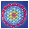 Wandtuch Mandala – Blume des Lebens - 50x50