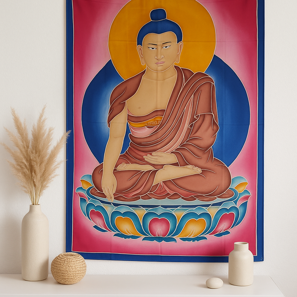 Wandteppich Buddha - SHAKYAMUNI 115x175