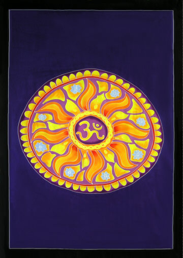 Wandtuch Mandala - Joy of OM – Bild 3