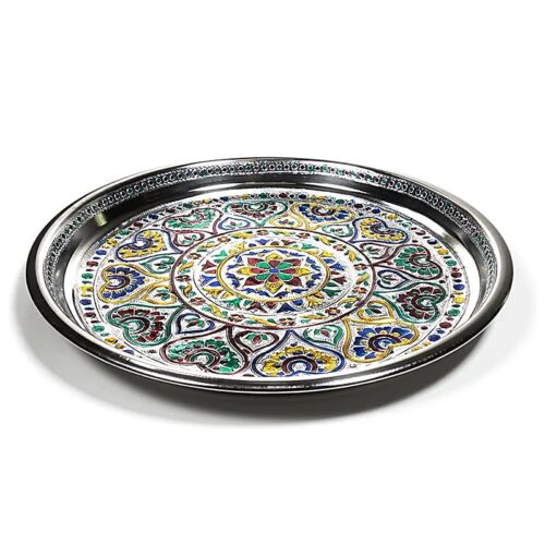 Tablett Herzen - Mandala - Größe 28x2.5 cm