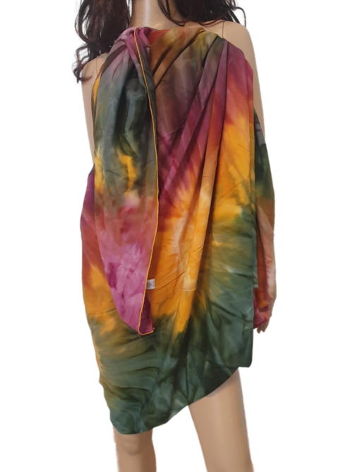 Sarong - PM OHNE FRANSEN XXL ~ TIE DYE