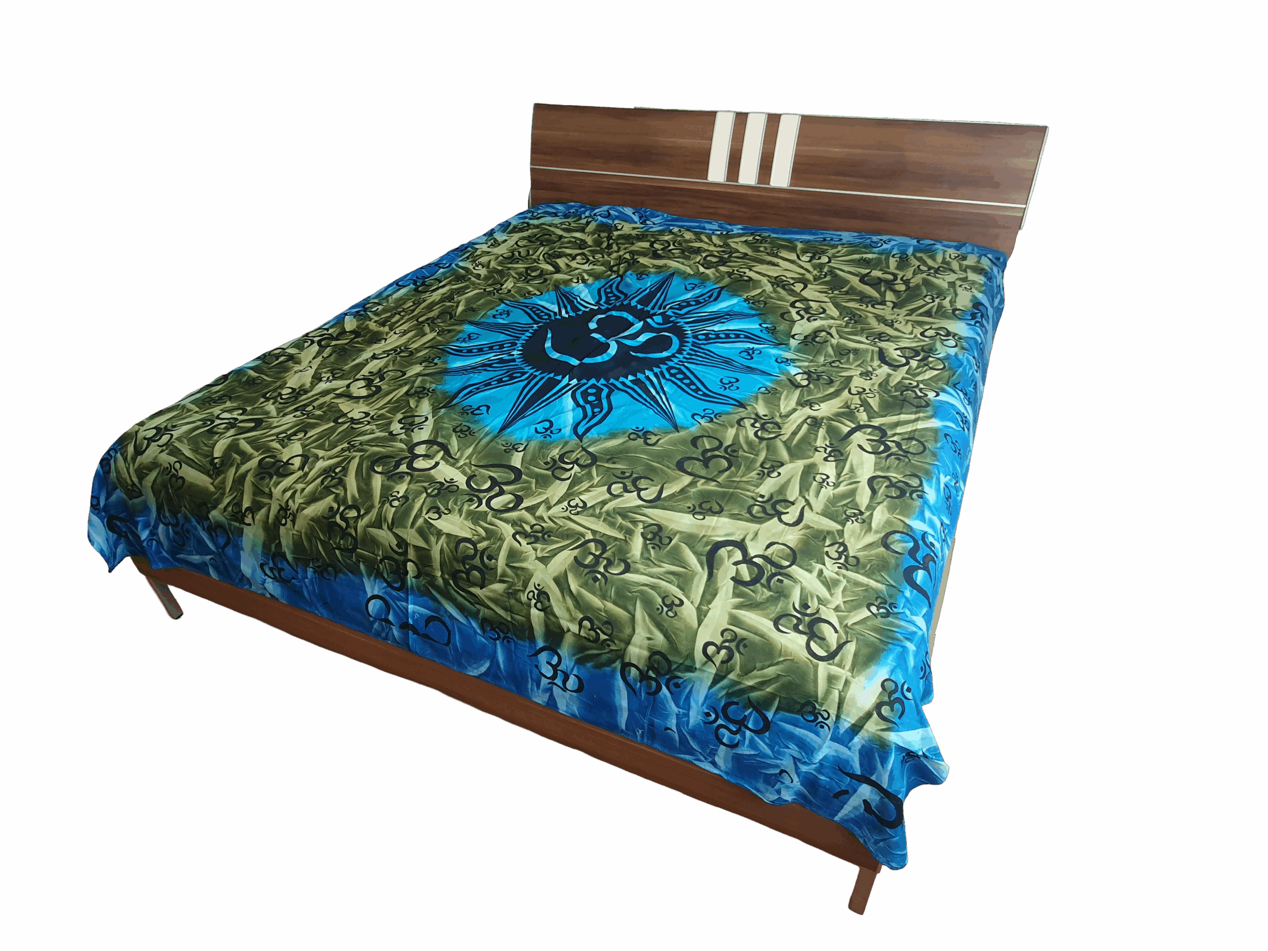 Tagesdecke gemustert - OM Harmony Tie Dye - 210 x 240 cm – Bild 2