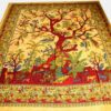 Tagesdecke gemustert - Lebensbaum - 210 x 240 cm – Bild 4