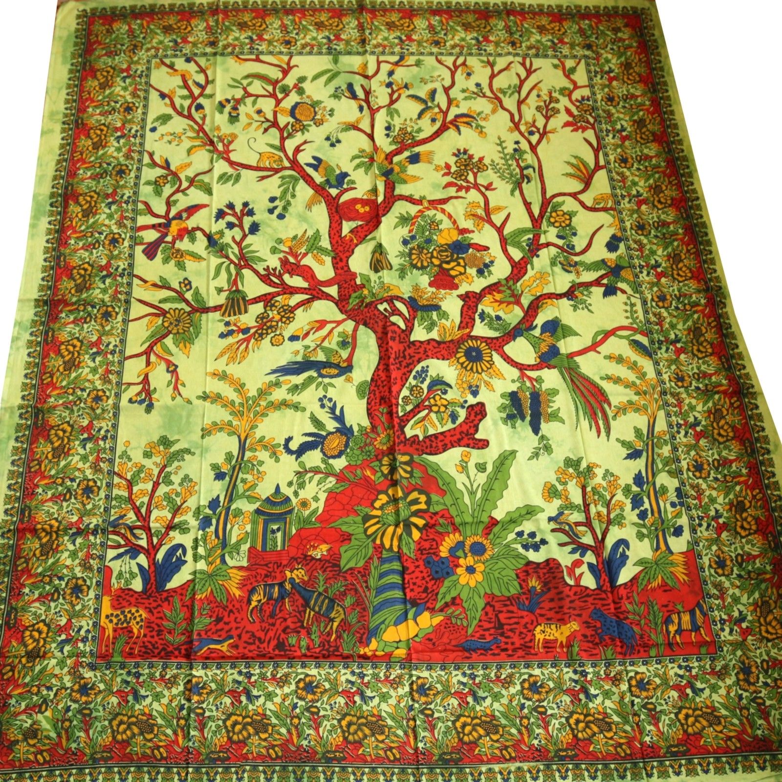Tagesdecke gemustert - Lebensbaum - 210 x 240 cm – Bild 5