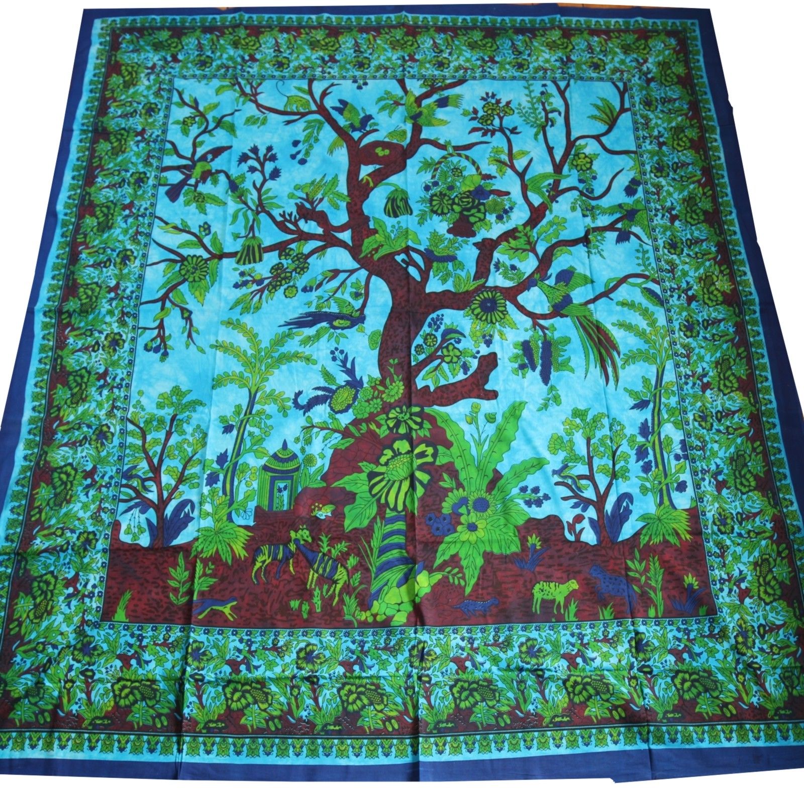 Tagesdecke gemustert - Lebensbaum - 210 x 240 cm – Bild 6