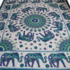 Indische Tagesdecke - Double - Elefant Maharani