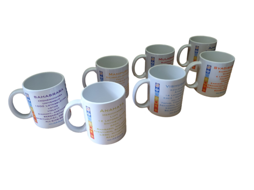 Kaffeebecher MUG - Set 7 Chakras