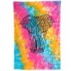 Wandtuch - mit farbenfrohem Elefant – Bild 2