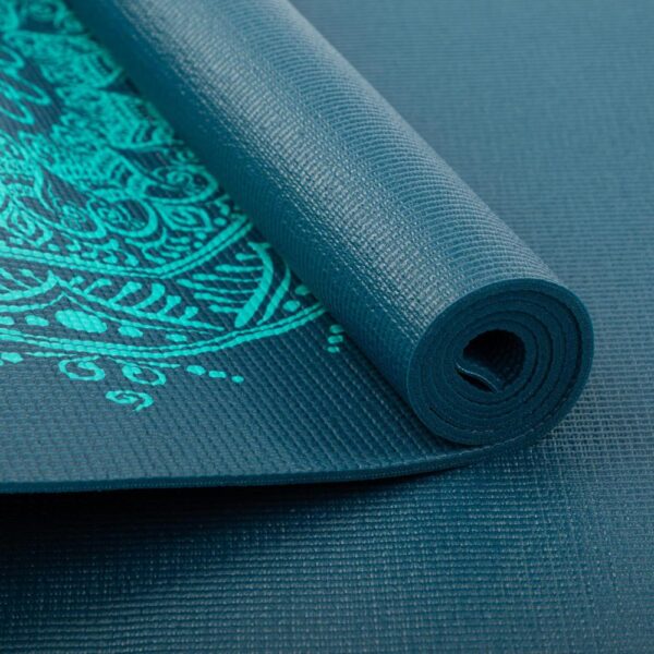Design Yogamatte - Mandala - PVC - türkis – Bild 5