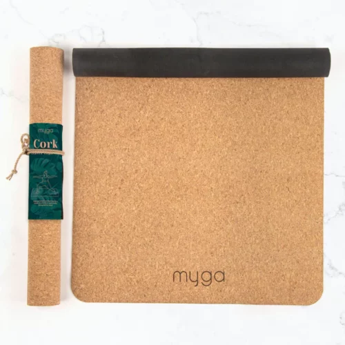 Kork - Yogamatte - Extra Dünn - Natur - 183 x 66 x 0,2 cm