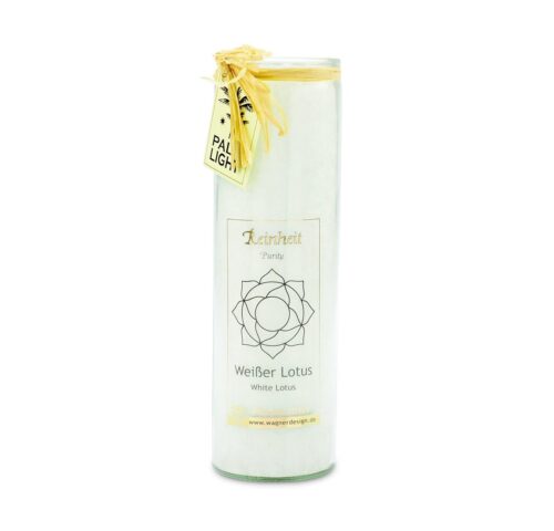 Chakra Kerze ~ PALM LIGHT - diverse Farben