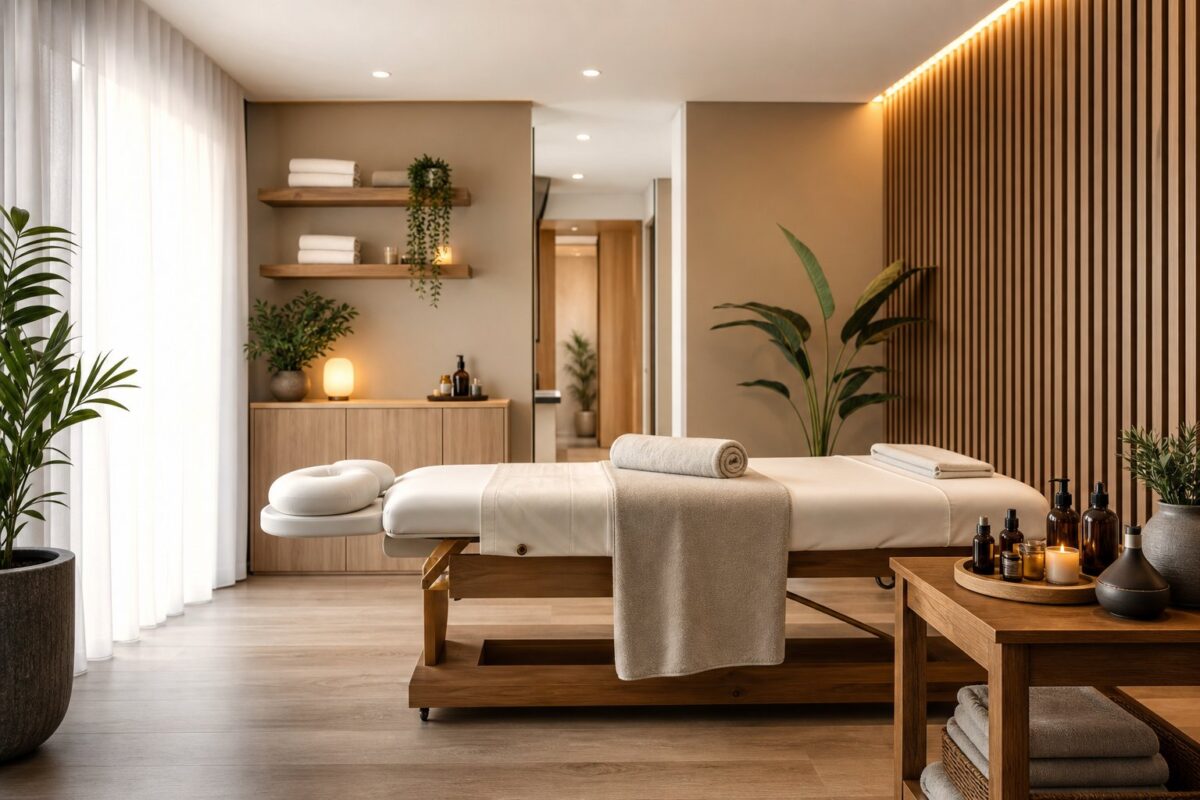 Massagepraxis einrichten