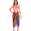 Pareo „Hibiskus von Réunion“ – Violett – Bild 2