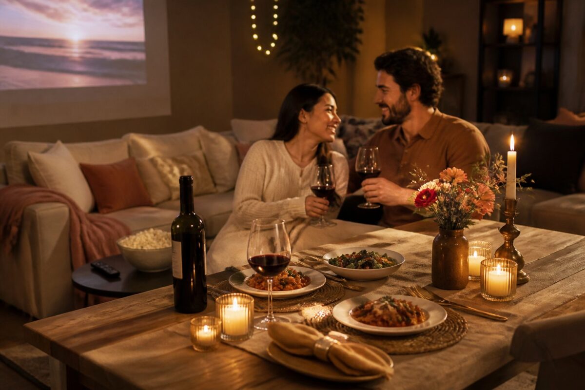 Date-Night-Ideen für Zuhause