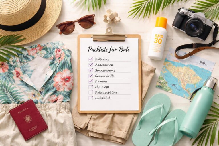 Packliste für Bali