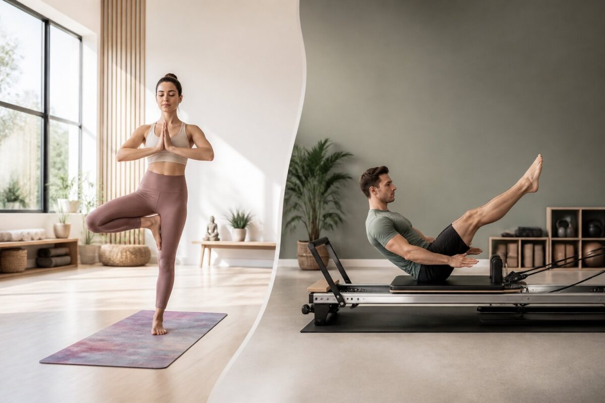 Unterschied zwischen Yoga und Pilates